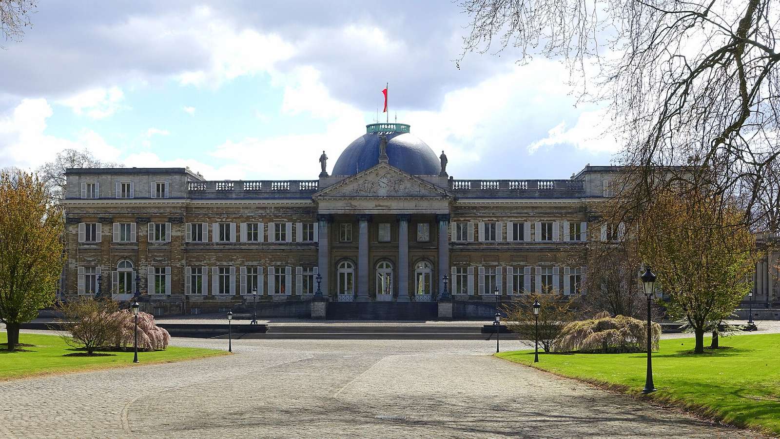 Royal Castle of Laeken Brussels, Belgium DSC06989. File photograph.